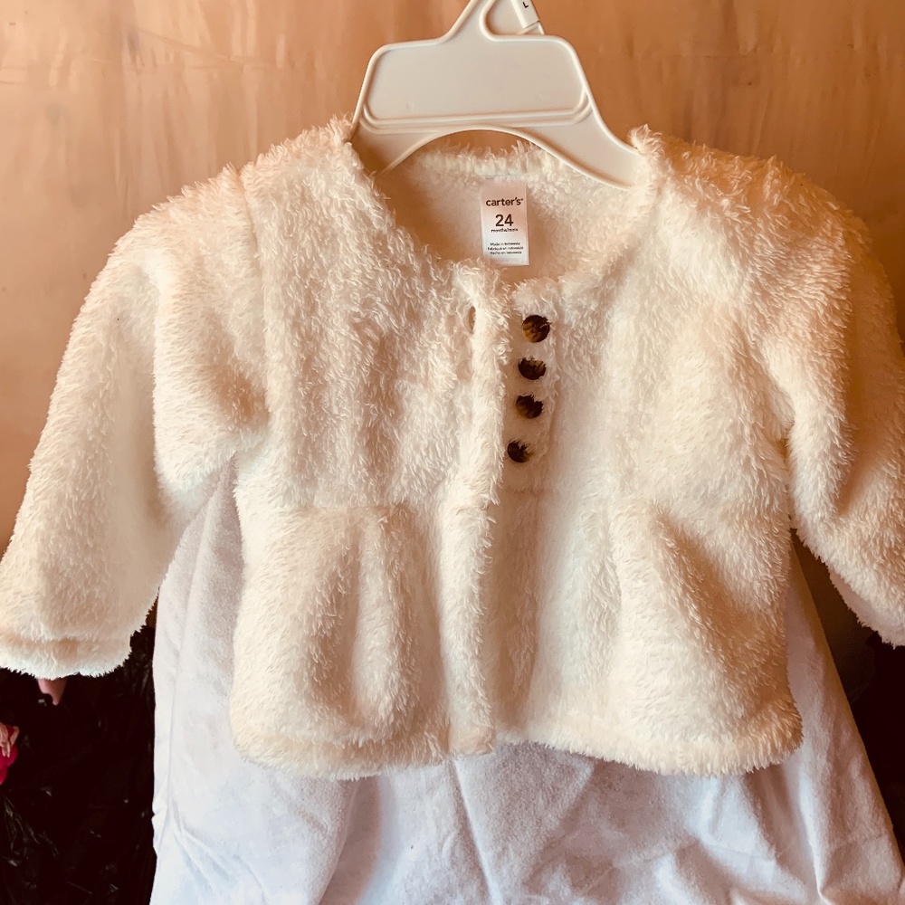 Carter's Sherpa Jacket, Size 24m